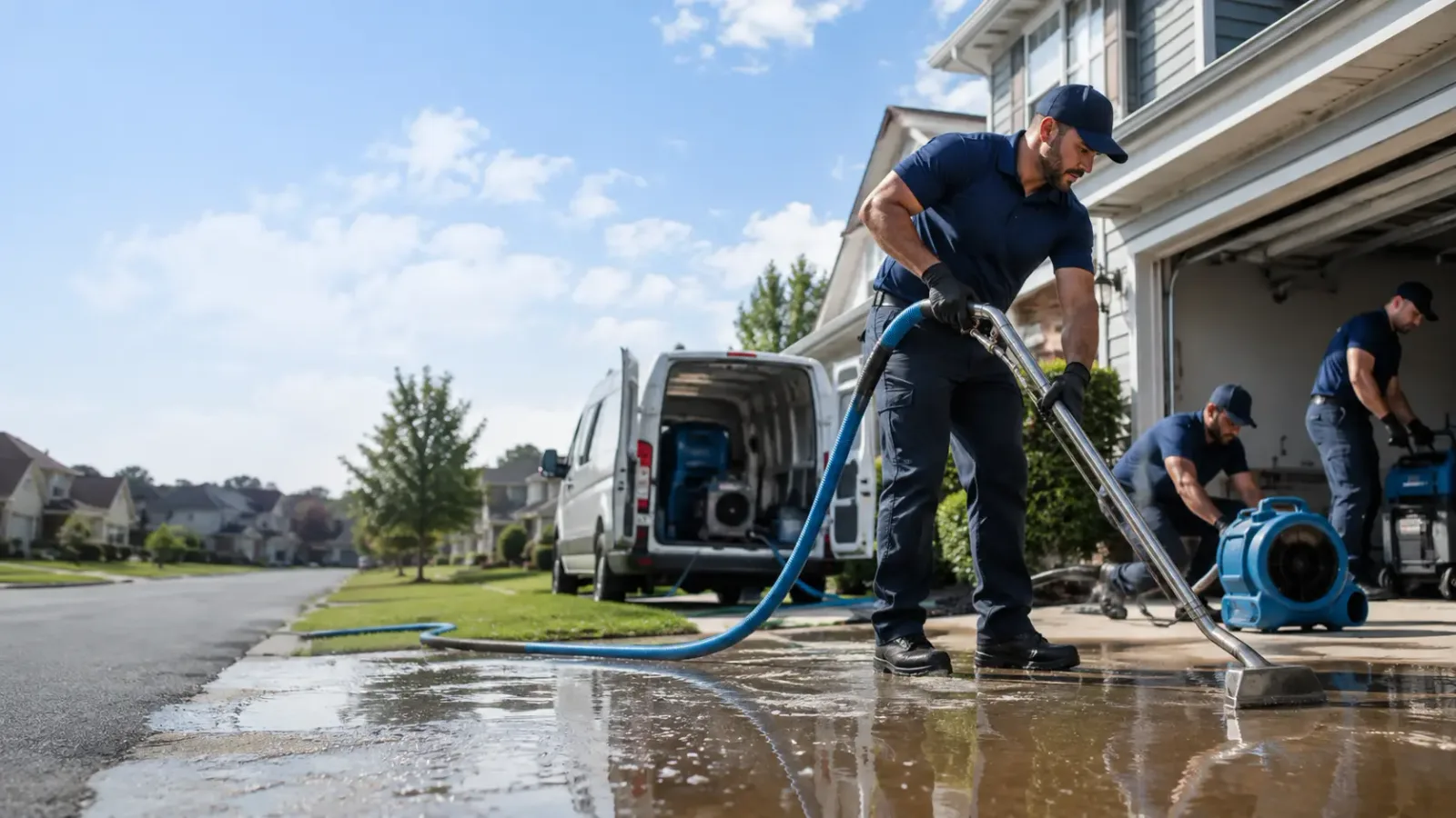 Flood Damage Restoration in Cedarpines Park, CA